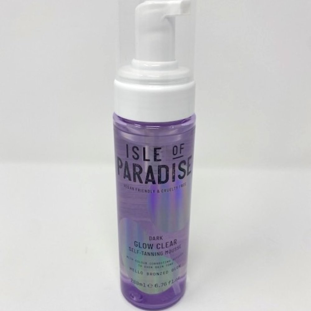 Isle of Paradise Glow Clear Self Tanning Mousse